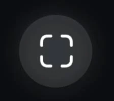 カメラビューの全画面表示アイコン